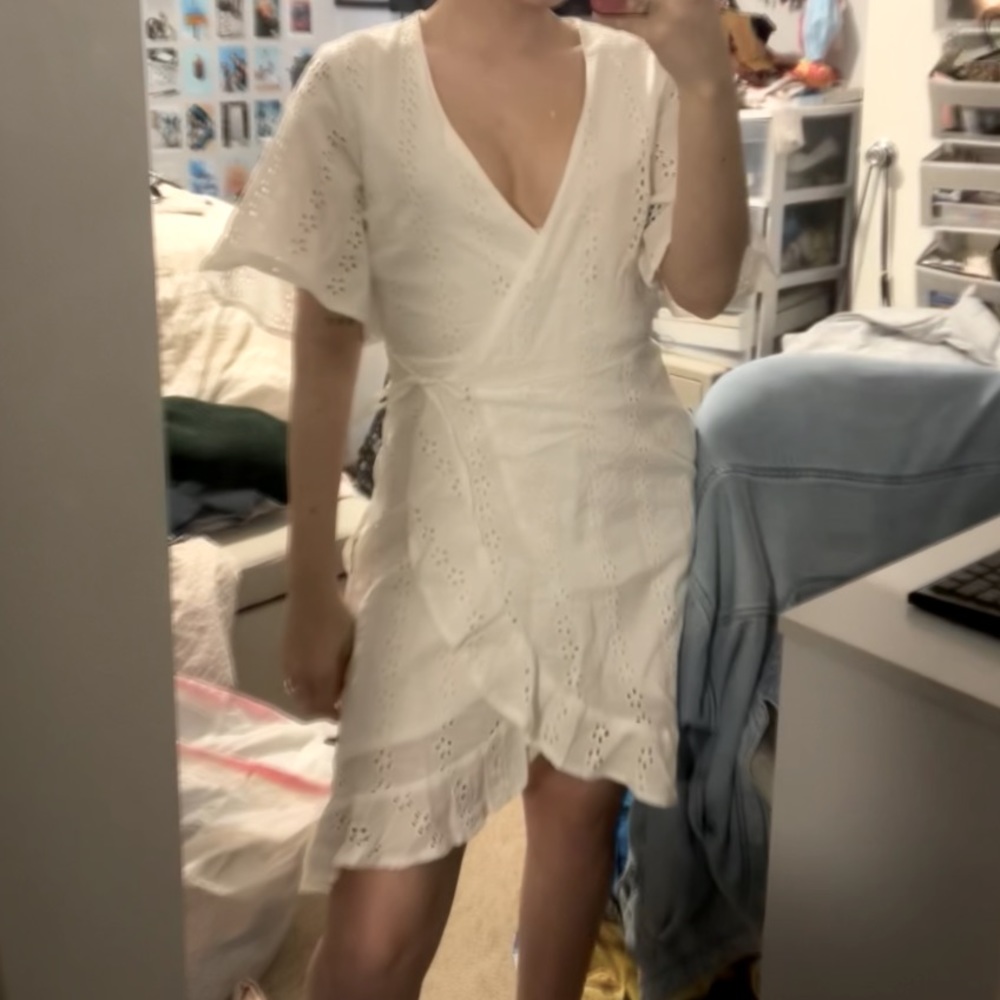 White tie dress